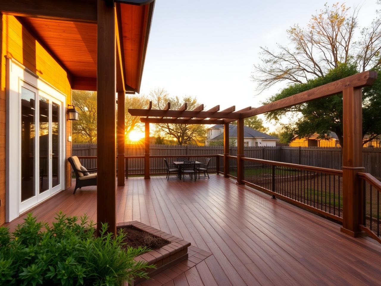 Cedar Deck & Pergola
